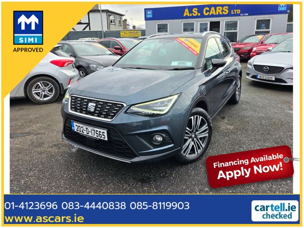 SEAT Arona Hatchback, Petrol, 2020, Grey