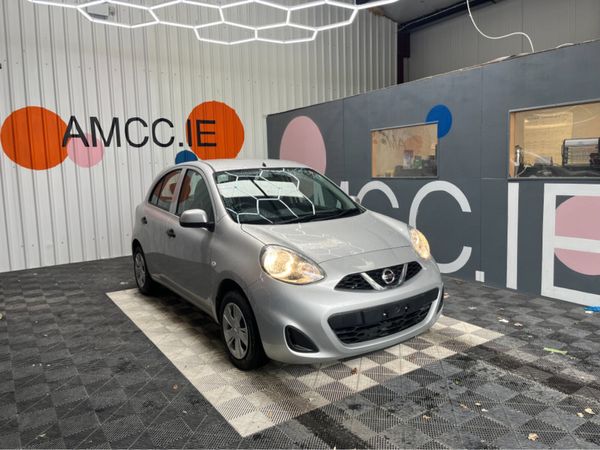 Nissan March Hatchback, Petrol, 2017, Silver