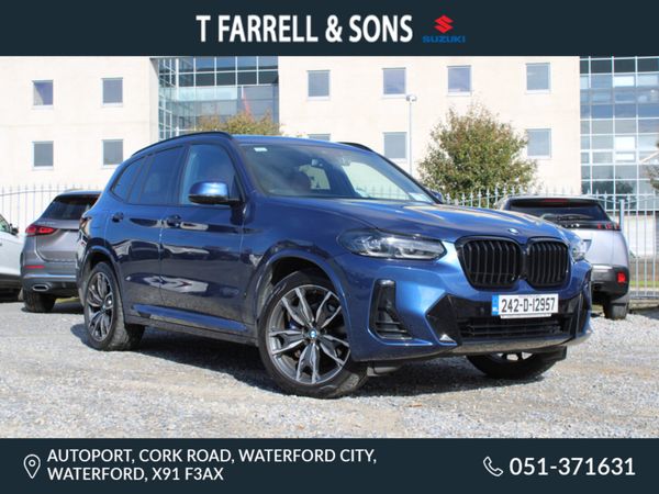 BMW X3 SUV, Diesel, 2024, Blue