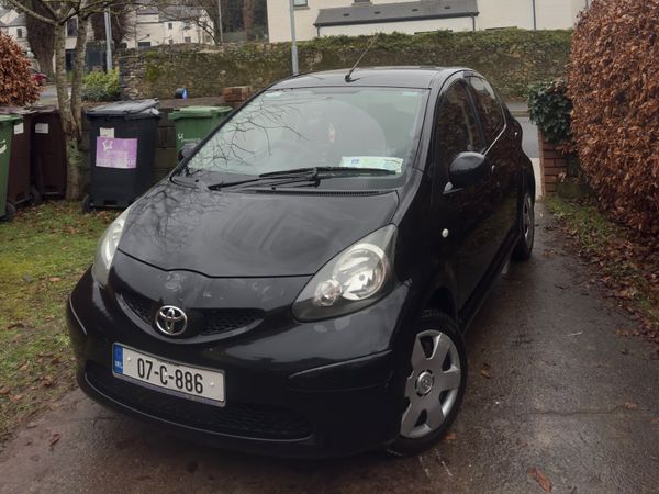Toyota Aygo Hatchback, Petrol, 2007, Black