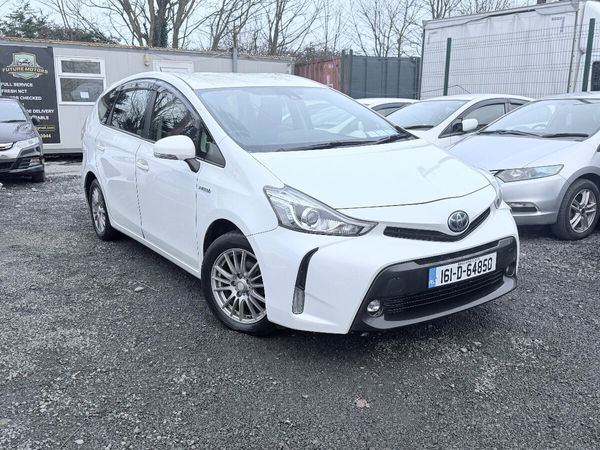 Toyota Prius MPV, Petrol Hybrid, 2016, White