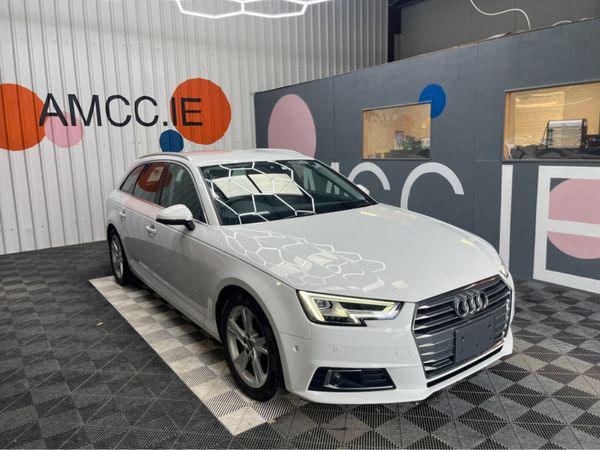 Audi A4 Estate, Petrol, 2018, White