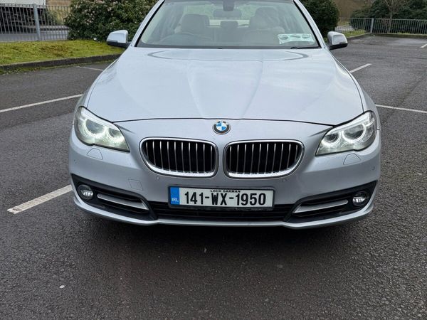 BMW 5-Series Saloon, Diesel, 2014, Silver