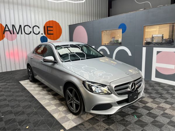 Mercedes-Benz C-Class Saloon, Petrol, 2016, Silver