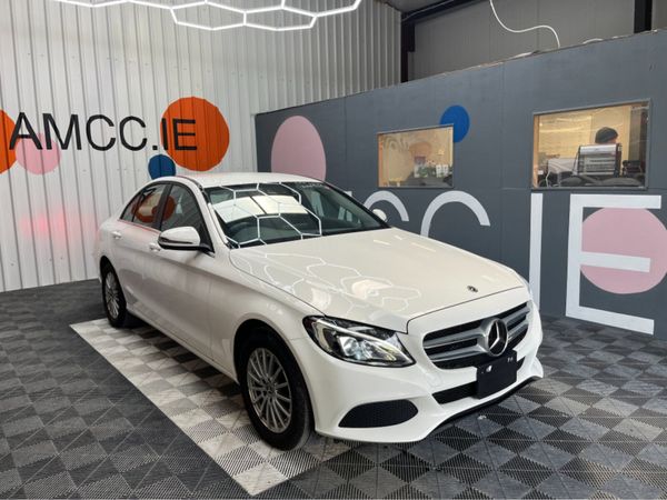 Mercedes-Benz C-Class Saloon, Petrol, 2017, White