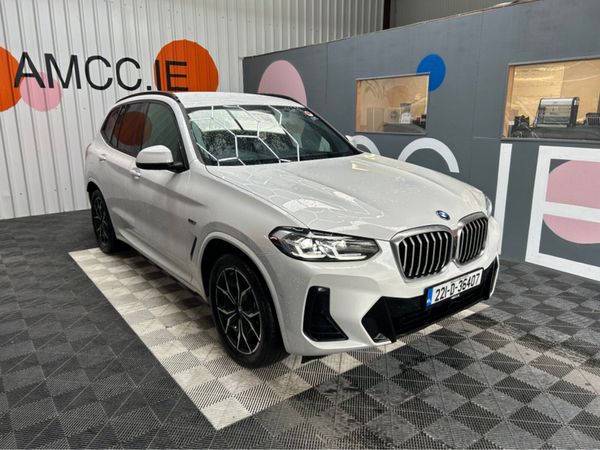 BMW X3 SUV, Petrol Plug-in Hybrid, 2022, White