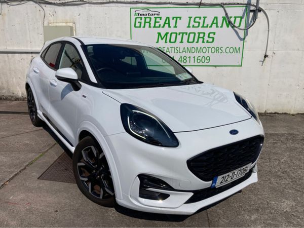 Ford Puma Hatchback, Petrol, 2021, White