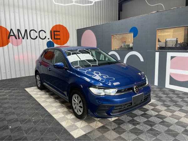 Volkswagen Polo Hatchback, Petrol, 2022, Blue
