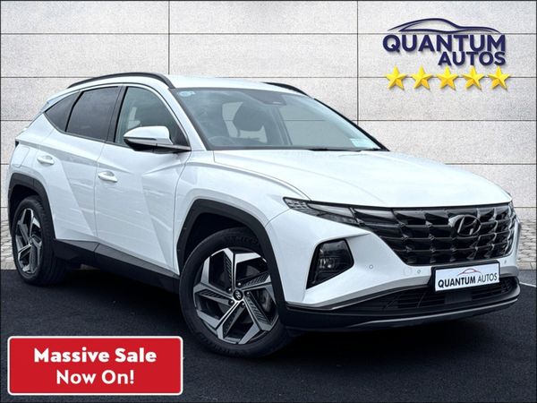 Hyundai Tucson SUV, Petrol Plug-in Hybrid, 2024, White