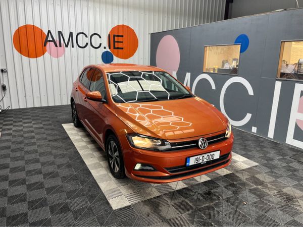 Volkswagen Polo Hatchback, Petrol, 2019, Orange