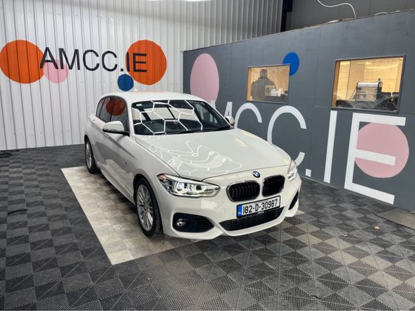 BMW 1-Series Hatchback, Petrol, 2018, White