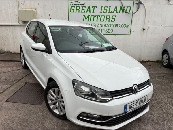 Volkswagen Polo Hatchback, Petrol, 2016, White