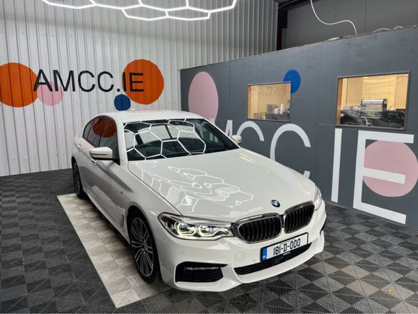 BMW 5-Series Saloon, Diesel, 2018, White