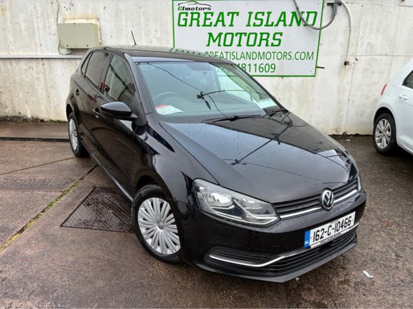 Volkswagen Polo Hatchback, Petrol, 2016, Black