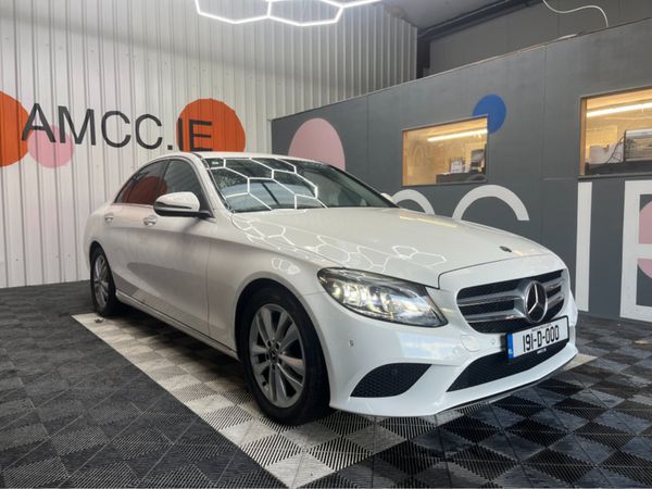 Mercedes-Benz C-Class Saloon, Diesel, 2019, White