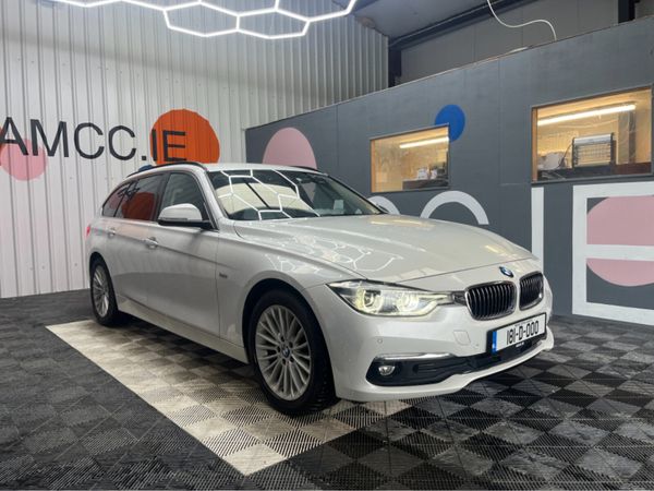 BMW 3-Series Estate, Diesel, 2018, White