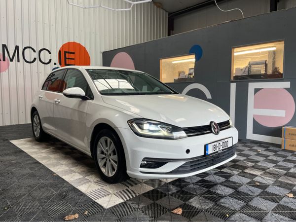 Volkswagen Golf Hatchback, Petrol, 2018, White