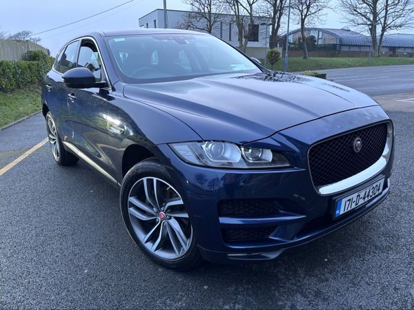Jaguar F-Pace SUV, Diesel, 2017, Blue