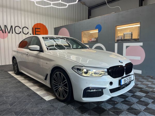 BMW 5-Series Saloon, Diesel, 2019, White