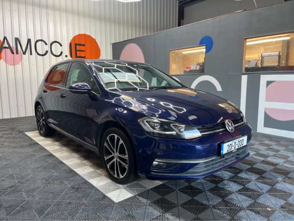 Volkswagen Golf Hatchback, Petrol, 2020, Blue
