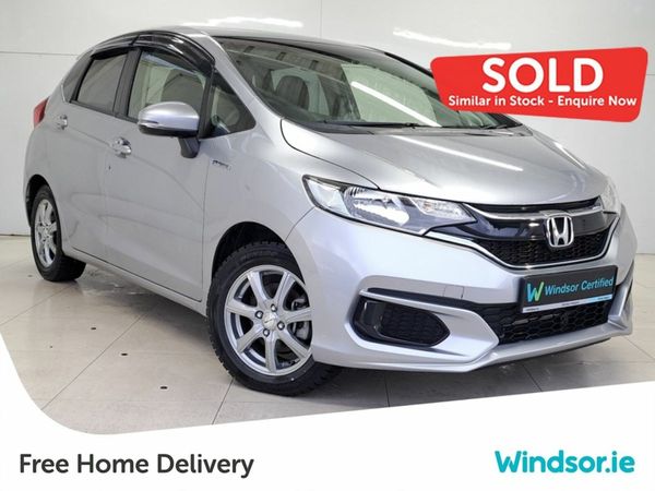 Honda Fit Hatchback, Petrol Hybrid, 2020, Silver