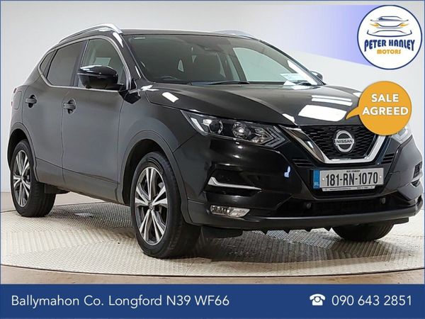 Nissan Qashqai Hatchback, Diesel, 2018, Black