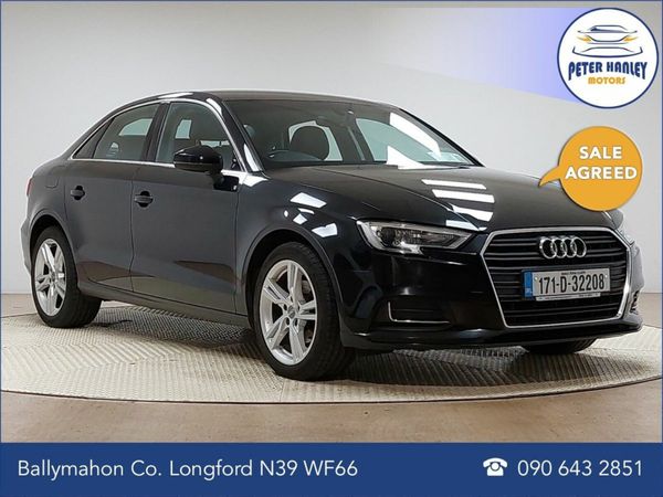 Audi A3 Saloon, Diesel, 2017, Black