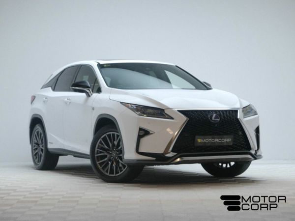Lexus RX450H SUV, Petrol Hybrid, 2017, White