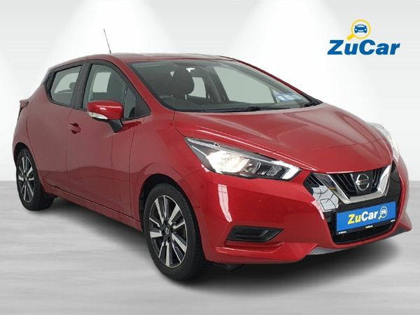 Nissan Micra Hatchback, Petrol, 2018, Red