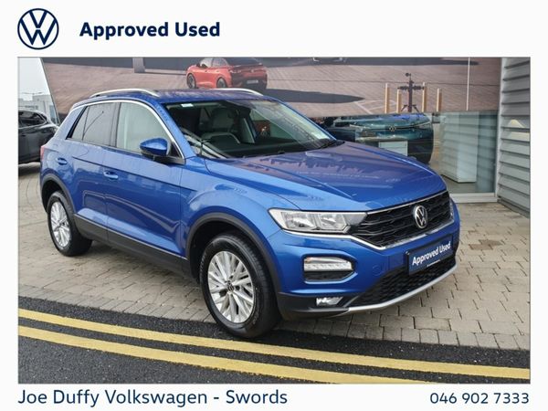 Volkswagen T-Roc SUV, Petrol, 2022, Blue