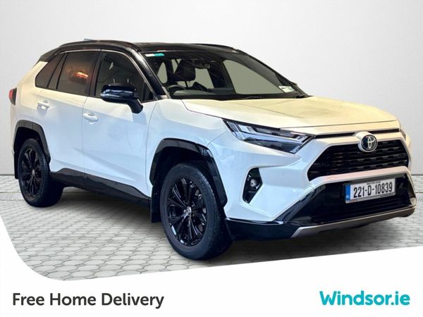 Toyota RAV4 SUV, Petrol Hybrid, 2022, White