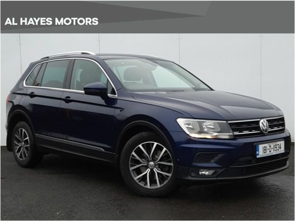 Volkswagen Tiguan SUV, Diesel, 2018, Blue