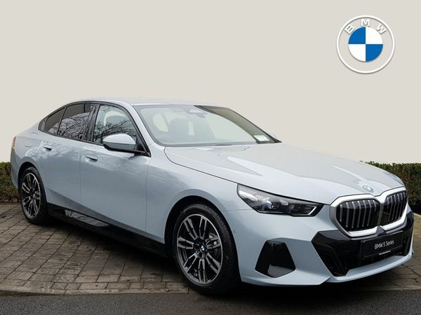BMW 5-Series Saloon, Petrol Plug-in Hybrid, 2026, Grey