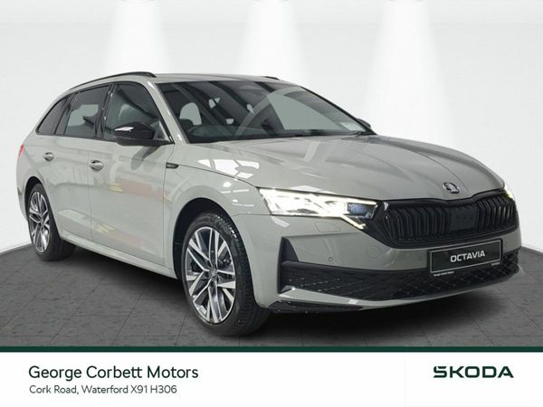 Skoda Octavia Estate, Petrol, 2026, Grey