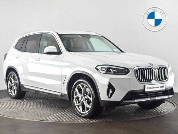 BMW X3 SUV, Petrol Plug-in Hybrid, 2024, White