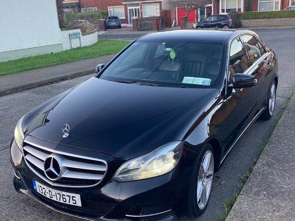 Mercedes-Benz E-Class Saloon, Diesel Hybrid, 2013, Black