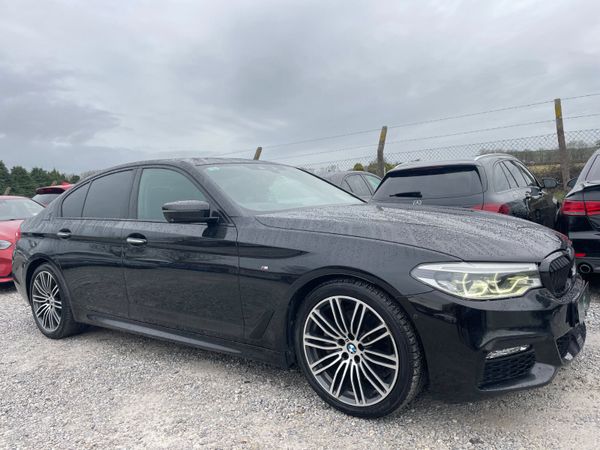 BMW 5-Series Saloon, Diesel, 2018, Black