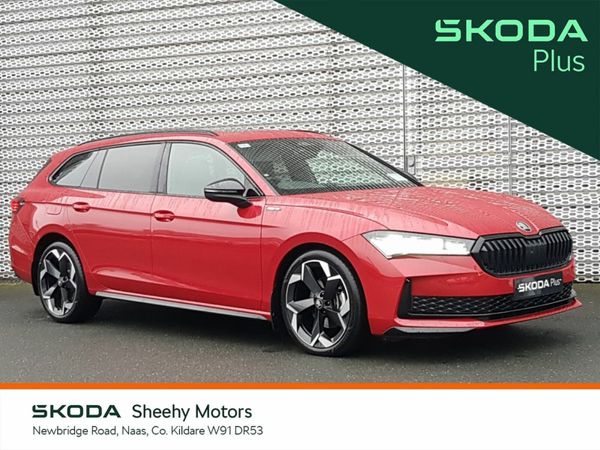 Skoda Superb Estate, Diesel, 2025, Red