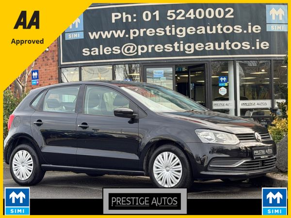Volkswagen Polo Hatchback, Petrol, 2015, Black