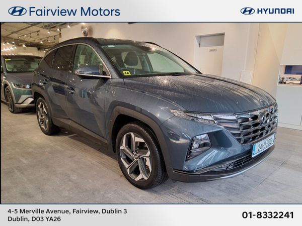 Hyundai Tucson SUV, Petrol Plug-in Hybrid, 2024, Blue