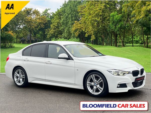BMW 3-Series Saloon, Diesel, 2016, White
