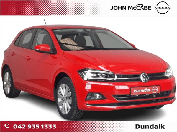 Volkswagen Polo Hatchback, Petrol, 2018, Red