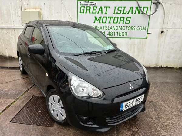 Mitsubishi Mirage Hatchback, Petrol, 2015, Black