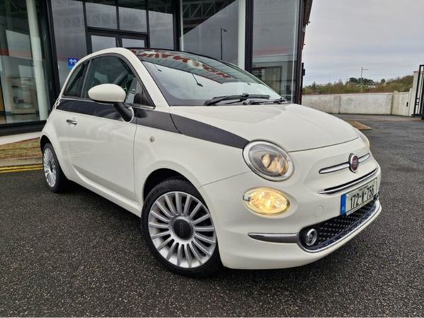 Fiat 500 Hatchback, Petrol, 2017, White