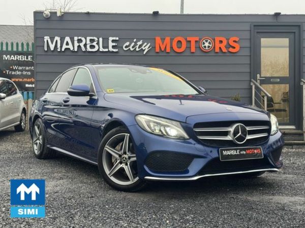 Mercedes-Benz C-Class Saloon, Diesel, 2018, Blue