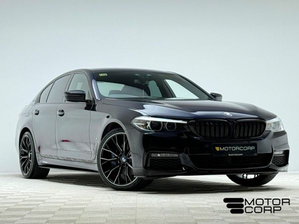 BMW 5-Series Saloon, Petrol Plug-in Hybrid, 2018, Black