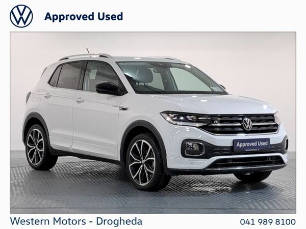Volkswagen T-Cross Estate, Petrol, 2022, White