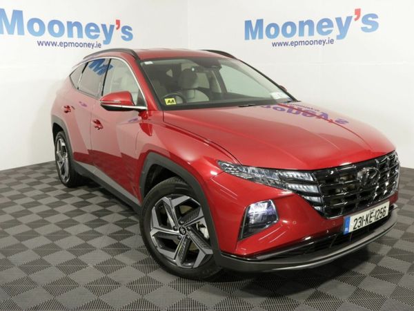 Hyundai Tucson SUV, Petrol Hybrid, 2023, Red