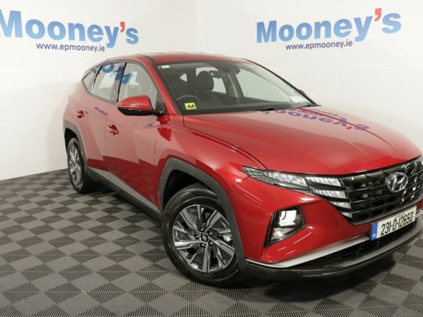 Hyundai Tucson SUV, Petrol Hybrid, 2023, Red