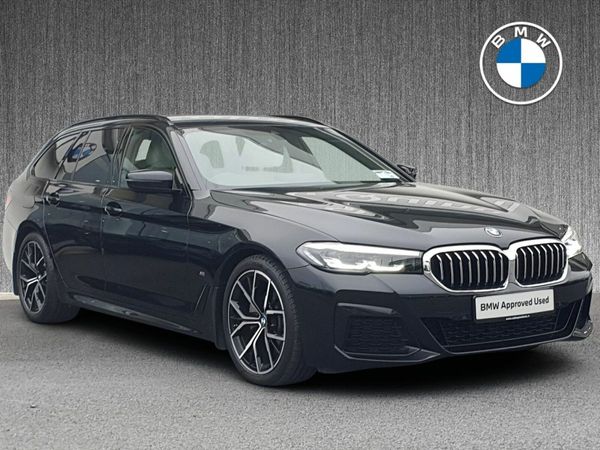 BMW 5-Series Estate, Diesel, 2023, Black